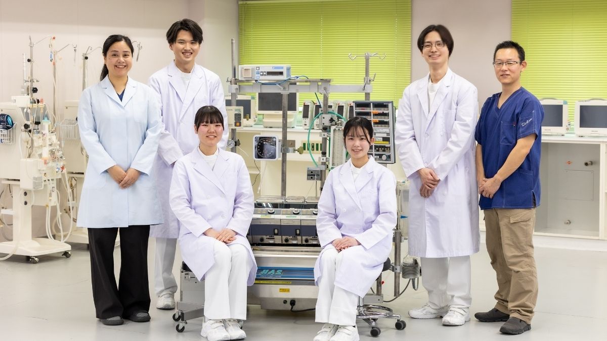 医療機器で
患者さんを支える
メディカルエンジニアへ