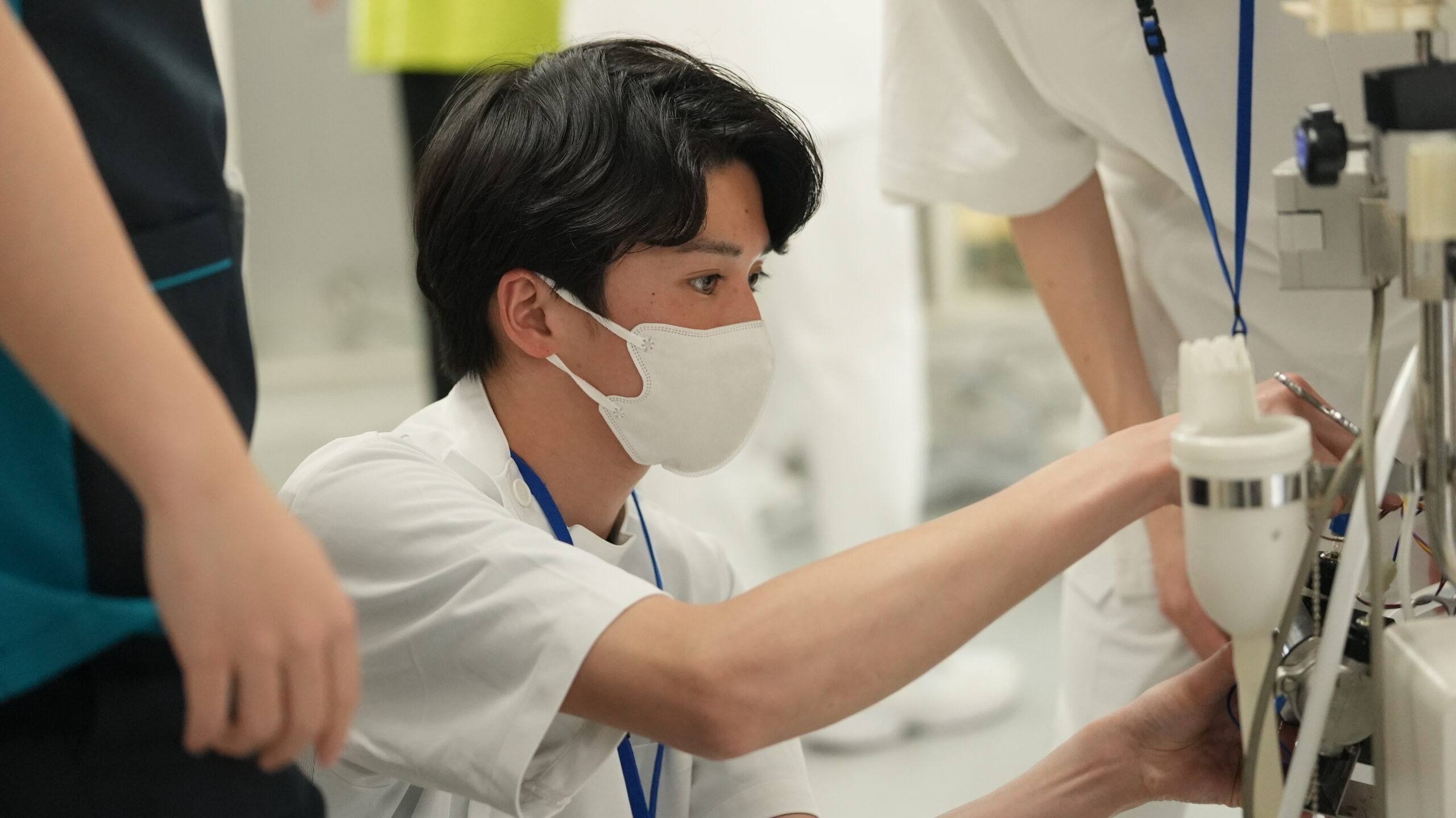 透析治療を支える縁の下の力持ち！臨床工学技士の実習現場