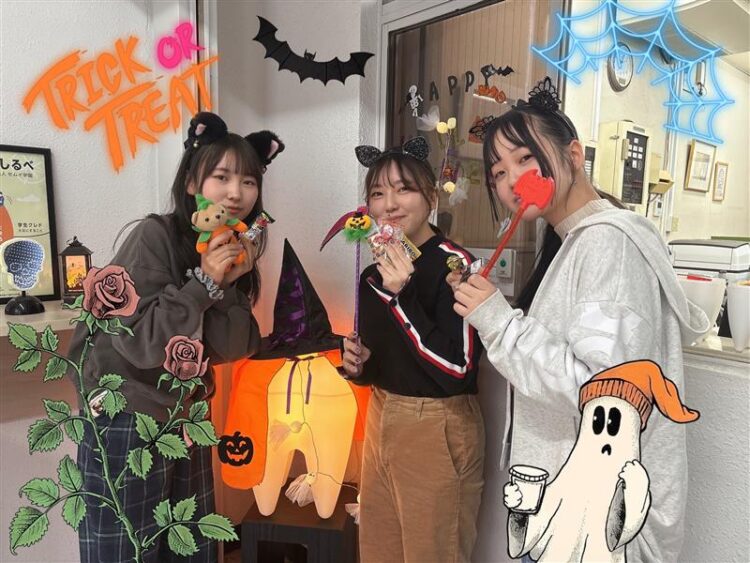🎃職員室でTRICK　OR　TREAT！ハロウィンイベント開催🎃