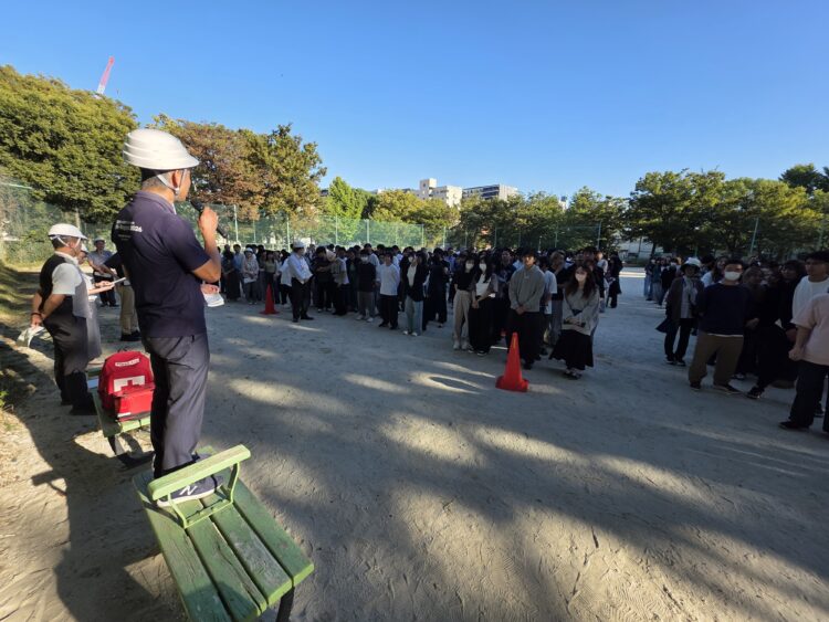 【全学科合同！大規模災害対策訓練を実施しました！】