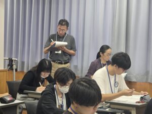 研究授業-授業見学