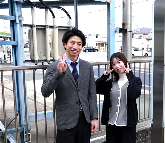 卒業生にお会いしてきました!