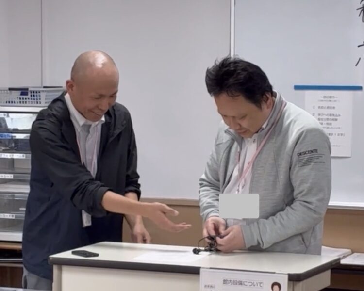 自己紹介の一コマ