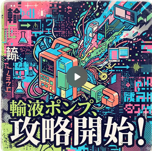 輸液ポンプ攻略開始！
