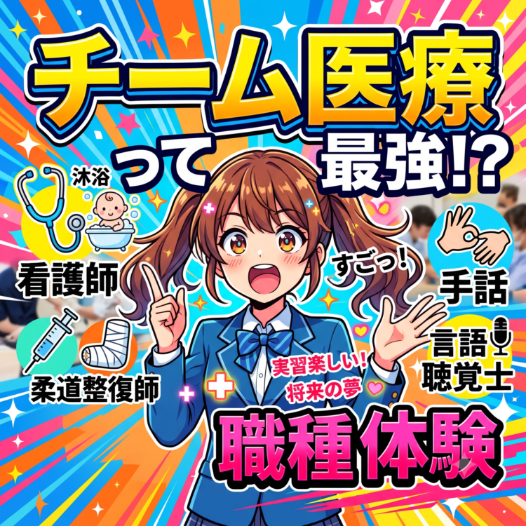 チーム医療って知ってる？臨床工学の1年生が 多職種イベントに初挑戦！